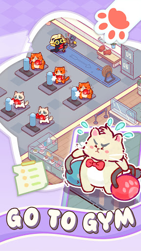 Kitty Gym - Idle Cat Games